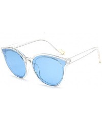Cat Eye fashion cat eye glasses sunglasses women blue sea sun glasses lady - C2 - CS18WWMILD6 $27.02