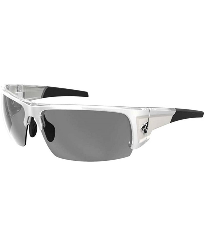 Sport Eyewear Crankum Polarized Sunglasses - Men's - VELO-POLAR WHITE-BLACK / GREY LENS ANTI-FOG - CR12D6Z61TV $71.28