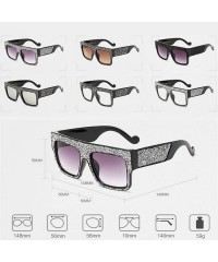 Goggle Womens Fashion Trendy Oversized Sunglasses Metal Hollow Cut Out - Silver White Silver - CZ18DUI8RLS $16.51