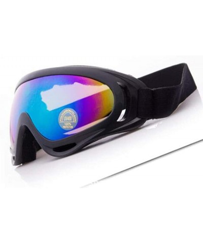 Sport Outdoor riding ski glasses - motorcycle sandblasting sports glasses - D - CB18S3C6KOY $35.51