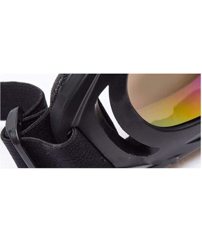 Sport Outdoor riding ski glasses - motorcycle sandblasting sports glasses - D - CB18S3C6KOY $35.51