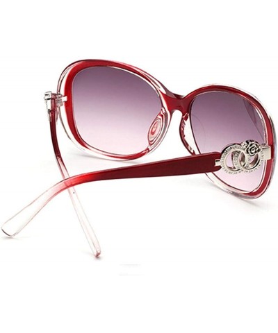 Goggle Fashion UV Protection Glasses Travel Goggles Outdoor Sunglasses Sunglasses - Red - C6199GNW33C $32.03