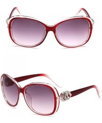 Goggle Fashion UV Protection Glasses Travel Goggles Outdoor Sunglasses Sunglasses - Red - C6199GNW33C $17.55