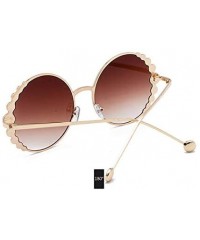 Round Round Fashion Sunglases Stylish Eyeglasses for Driving-City Walking-Travel - Holiday-Outdoor Activites UV400 - CZ18X8E0...