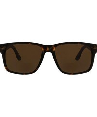 Rectangular Stoke Bifocal Rectangular Reading Sunglasses- Tortoise- 57 mm + 2 - CJ19652T0D6 $26.87