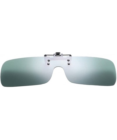 Sport Outdoor Sports Mens Nose Clip Eyewear Cycling Driving Sunglasses Polarized - Dark Green - CN1808HRGGY $16.78