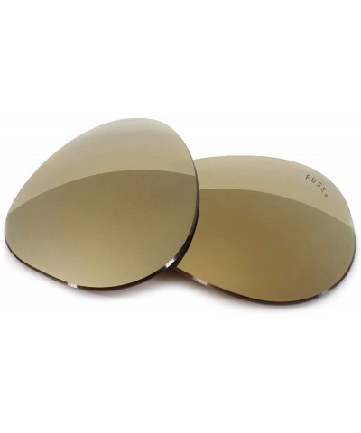 Aviator Replacement Lenses for Ray-Ban RB3025 Aviator Large (55mm) - Bronze Mirror Polarized - CU12NYZOB1P $70.73