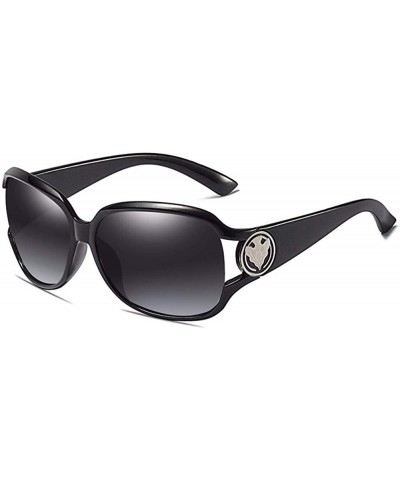 Aviator Women's Polarizing Sunglasses Classic UV-proof Polarizing Driving Sunglasses - D - CB18QNC2YHO $33.67