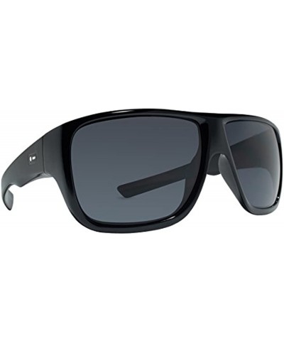 Rectangular Aperture Sunglasses & Carekit Bundle - Black Gloss / Grey - CD18EHG9RON $66.39
