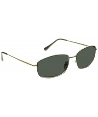 Square Reader Sunglasses Men and Women Full Lens No Line Reading Sunglasses - Not Bifocal - Silver - CA18OHRS7UL $23.08