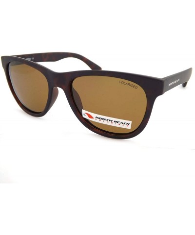 Wayfarer 70410 Brown Matt Brown Croaker Wayfarer Sunglasses Polarised Lens C - CW182S50DNX $39.30