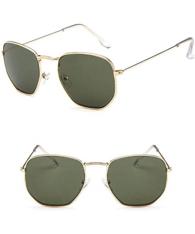 Oval Metal Classic Vintage Women Sunglasses Luxury Design Glasses Driving Eyewear Oculos De Sol Masculino - CT198584QCZ $50.33