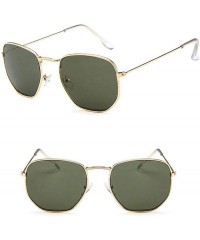 Oval Metal Classic Vintage Women Sunglasses Luxury Design Glasses Driving Eyewear Oculos De Sol Masculino - CT198584QCZ $31.54