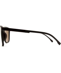 Square p593 Square Style Polarized - for Womens-Mens 100% UV PROTECTION - Blackmatte-black - CX192TEZ8X5 $17.74