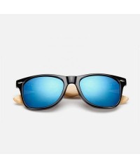 Aviator Bamboo Sunglasses For Men Women Travel Goggles Sun Glasses Vintage C3 Multi - C3 - CN18YZW2RRK $12.08