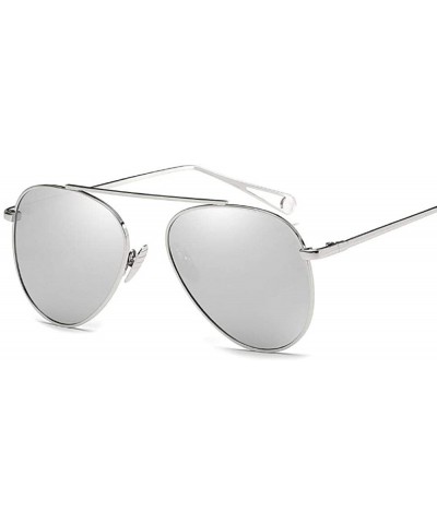 Aviator Sunglasses Fashion Metal Frame Color Coating UV400 Outdoor Travel Summer Sun 6 - 4 - CB18YKTONE2 $11.27