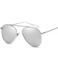 Aviator Sunglasses Fashion Metal Frame Color Coating UV400 Outdoor Travel Summer Sun 6 - 4 - CB18YKTONE2 $11.27