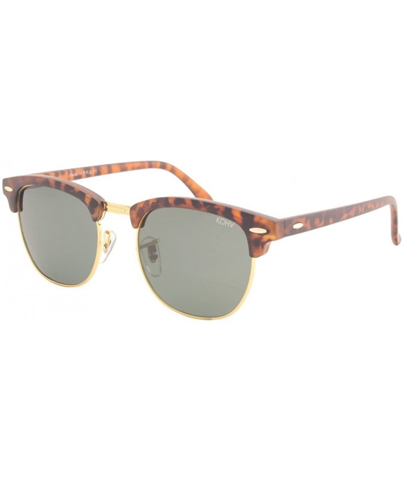 Aviator Langley Tortoise Polarized Sunglasses - CI18GQT4Y46 $20.20