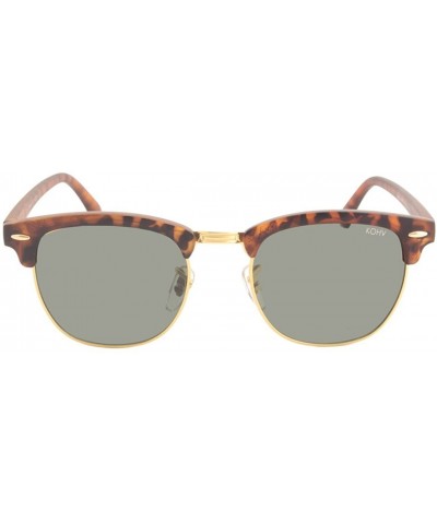 Aviator Langley Tortoise Polarized Sunglasses - CI18GQT4Y46 $20.20