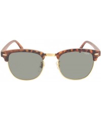 Aviator Langley Tortoise Polarized Sunglasses - CI18GQT4Y46 $20.20