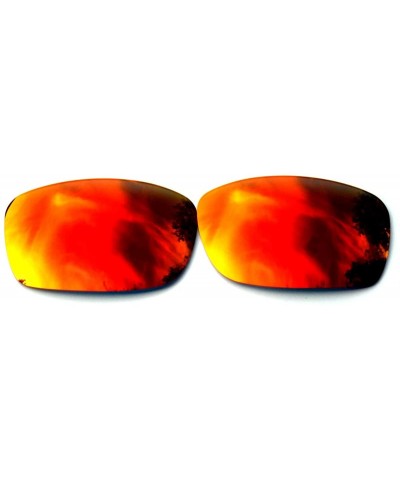 Oversized Replacement Lenses Fives Squared Fire Red Color Polarized - Fire Red - CO123ZL6IGR $17.65