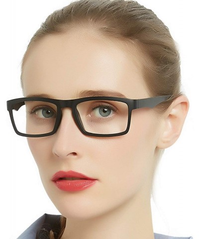 Aviator Fashion Reading Glasses Frame Eyewear Women Men - Z-black+grey - C418NY8UNEQ $9.84