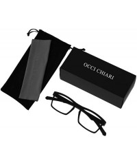 Aviator Fashion Reading Glasses Frame Eyewear Women Men - Z-black+grey - C418NY8UNEQ $9.84