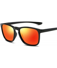 Aviator Mens Polarized Sunglasses Fashion Sun Glasses Male Driving Blue Multi - Silver - CZ18XDWTD2Z $19.20