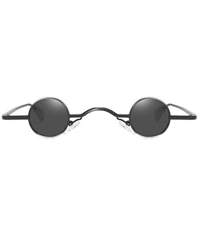 Square Fashion Round Shape Sunglasses Man Women Hip Hop Sunglasses Shades Glasses Vintage Retro Sunglasses - CM199UUNQLI $7.92