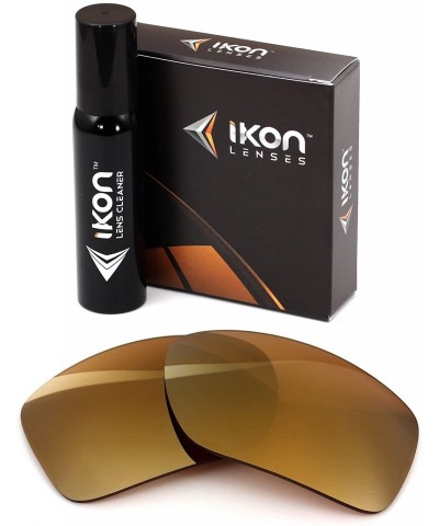 Sport Polarized Replacement Lenses for Drydock Sunglasses - Multiple Options - 24K Gold Mirror - CE12CCM2FG7 $61.43
