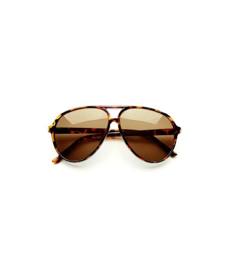 Aviator Classic Sunglasses Plastic Tortoise - CR12MNPZRDL $22.24