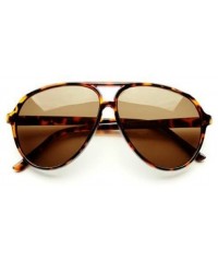 Aviator Classic Sunglasses Plastic Tortoise - CR12MNPZRDL $22.24