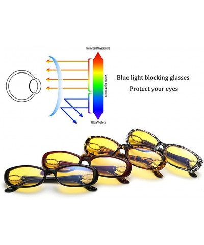 Sport Womens Fashion Cute Oval Anti-Blue Light Radiation Protection Night Vision Small Driving Sunglasses - C1 - CC12O1QIMG0 ...