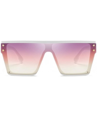 Square Sunglasses Polarized Oversized Personality - G - C818TAUKHZD $18.52