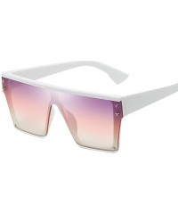 Square Sunglasses Polarized Oversized Personality - G - C818TAUKHZD $12.18