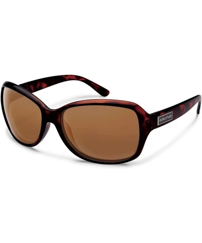 Square Polarized Optics Women's Mosaic - Tortoise / Polarized Brown - CQ12NTZCUDK $87.06