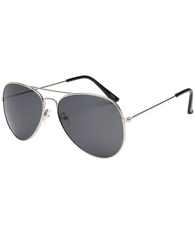 Aviator Sunglasses Mirrored Polarized Protection Lightweight - Multicolork - CD18QE0UA97 $17.94