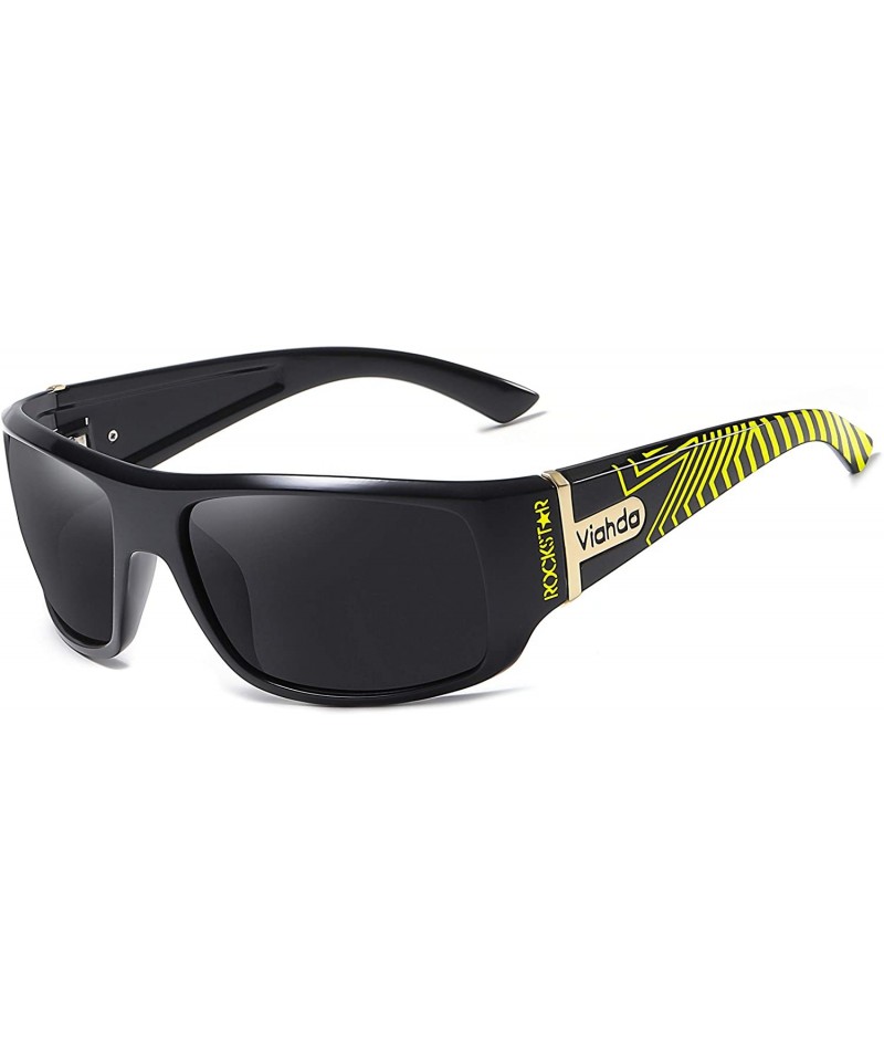 Goggle DESIGN Men Classic Polarized Sunglasses Male Sport Fishing Shades Eyewear UV400 Protection - CC18AL905HN $15.85