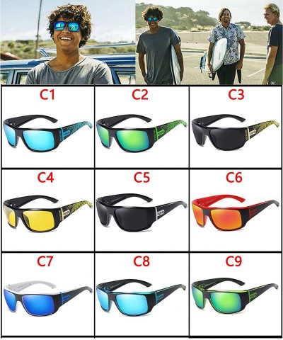 Goggle DESIGN Men Classic Polarized Sunglasses Male Sport Fishing Shades Eyewear UV400 Protection - CC18AL905HN $15.85