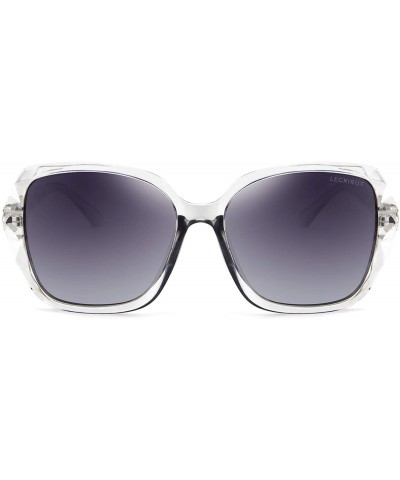 Aviator Oversized Sunglasses for Women Polarized UV Protection Classic Fashion Ladies Shades - CT18U5NRLL9 $13.20