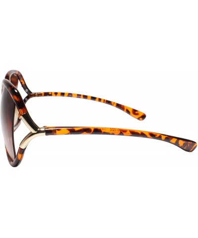 Oversized Womens Oversized Designer Retro Fashion Tortoise Bifocal 3.00 Reading Sunglasses - CK195D5H2S6 $14.46