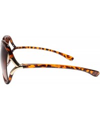 Oversized Womens Oversized Designer Retro Fashion Tortoise Bifocal 3.00 Reading Sunglasses - CK195D5H2S6 $14.46