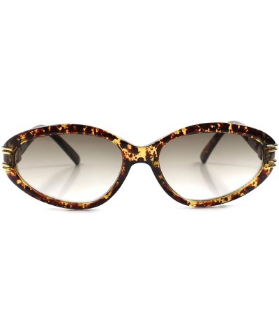 Cat Eye Classic Vintage Fashion 70s 80s Party Costume Womens Cat Eye Sunglasses - Tortoise & Gray - CB188Y4QECU $9.56