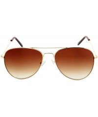 Aviator Retro Vintage Fashion Collection"Quick Strike" Triple Pack - Brown - C918ODQH06N $9.86