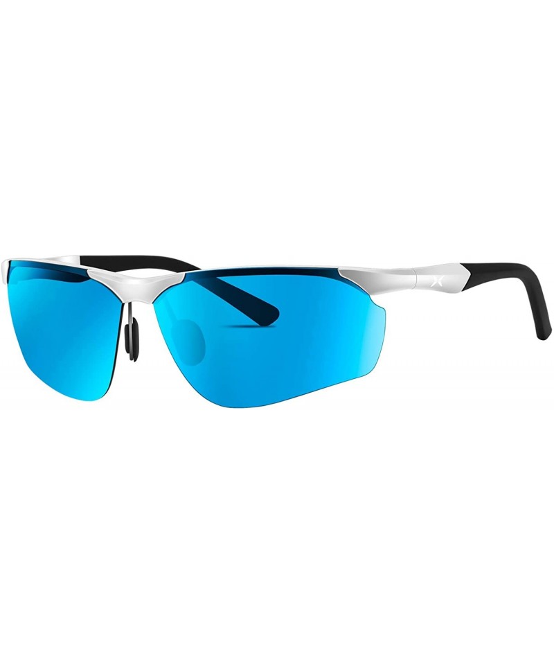 Mens Wrap Around Fashion Sunglasses Fishing Golf Running Sport Glasses