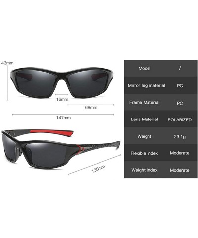 Sport polarized sunglasses reduced optical black 0 - C018U07K4SW $14.39