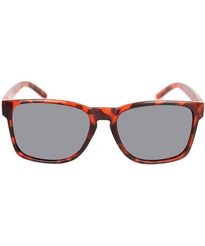 Oval Unisex Polarized Sunglasses UV400 Protection Designer Sun Glasses for Man/Women - Red-1 - CK18DZOL46T $17.74
