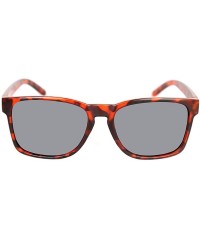 Oval Unisex Polarized Sunglasses UV400 Protection Designer Sun Glasses for Man/Women - Red-1 - CK18DZOL46T $8.75