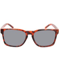 Oval Unisex Polarized Sunglasses UV400 Protection Designer Sun Glasses for Man/Women - Red-1 - CK18DZOL46T $8.75