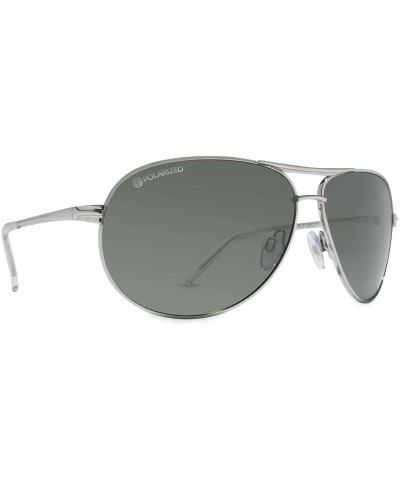 Rectangular Buford T Sunglasses - Silver Gloss - CH12O32HJ2G $50.06